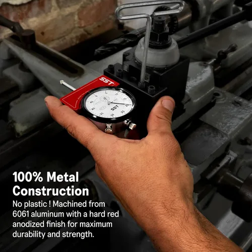 Vista 6 de SST - Indicador de poste de herramienta de torno - Precisión y precisión de alto nivel - Construcción duradera