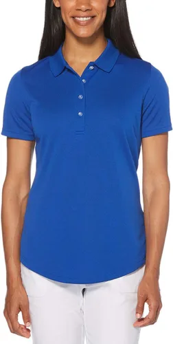 Vista 3 de Callaway - Camiseta polo rayada Opti-Dri mangas cortas para mujer