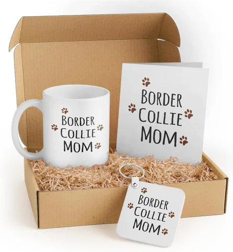 Vista 15 de 3dRose Border Collie Dog Mom - Taza, 1 unidad (paquete de 1), color negro