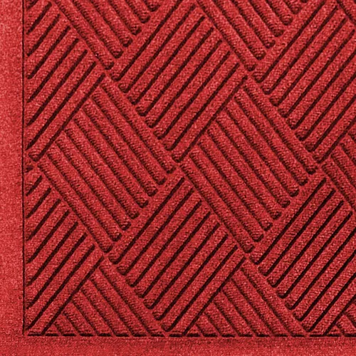 Vista 37 de M+A Matting WaterHog Diamond - Tapete de entrada de grado comercial con borde de tela, interior/exterior, de secado rápido, resistente a las manchas