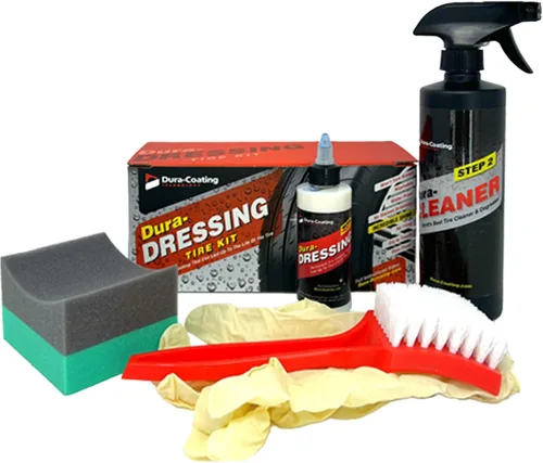 Vista 8 de Dura-Dressing XL - Kit total de neumáticos - Kit de coche de doble tamaño - Kit de acondicionador de neumáticos, limpieza y restauración