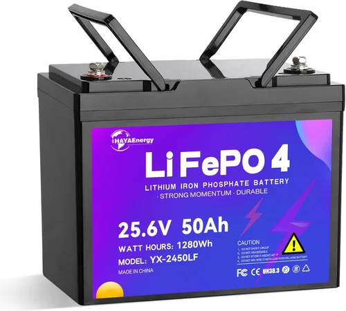Vista 9 de Batería de litio de 12 V y 15 Ah, batería recargable LiFePO4 con placa BMS de 30 A integrada, más de 5000 ciclos profundos, mayor densidad