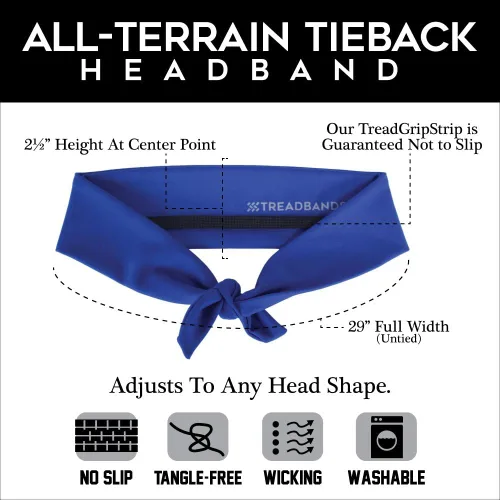 Vista 3 de TREAD BANDS - Bandana antideslizante, todo terreno, se puede atar, TreadBands, diseños.