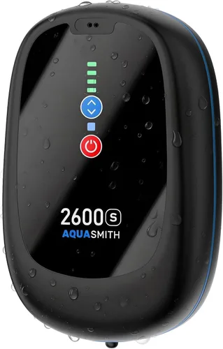 Aireador de cebo, IPX7 impermeable adecuado para pesca al aire libre, corte de energía, bomba de aire de emergencia, aireador recargable para peces