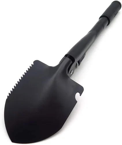 Vista 5 de HTTMT- ET-Shovel001 - Pala plegable militar multifuncional Pala de supervivencia de emergencia jardín camping
