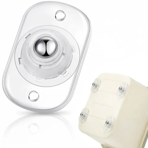 Vista 26 de Honoson 8 Piezas Ruedas Giratorias Autoadhesivas para Electrodomésticos, Rodillos de Electrodomésticos, Deslizadores para Electrodomésticos