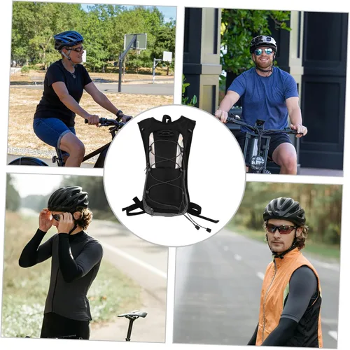 Vista 3 de Luxshiny High-Capacity Hydration Water Backpack with Material Insulated Hiking Daypack for Cycling Running Mountaineering and Travel Lightweight