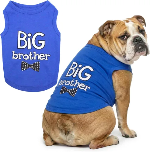 Vista 31 de Playera parisina para perros con palabras bordadas "I Love My Mommy" - 100% algodón, camiseta rosa para perros - Chaleco sin mangas para mascotas