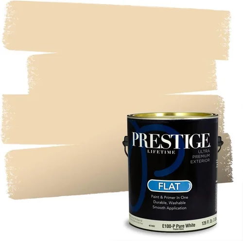 Vista 2 de PRESTIGE Pintura exterior e imprimación en uno, bronceado Aberdeen, plano, 1 galón