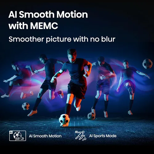 Vista 11 de Hisense 43" Serie E6 Cinema Hi-QLED 4K UHD Smart Fire TV (43E6QF, modelo 2025) - Sensor de luz AI, Dolby Vision · Atmos, control remoto por voz