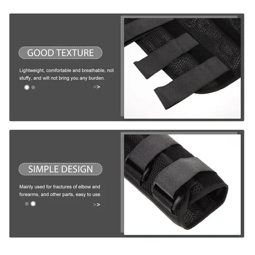 Vista 3 de Elbow Brace Protector Forearm Splint Cubital Tunnel Elbow Support for Injury and Sports Sleeve for Men and Women