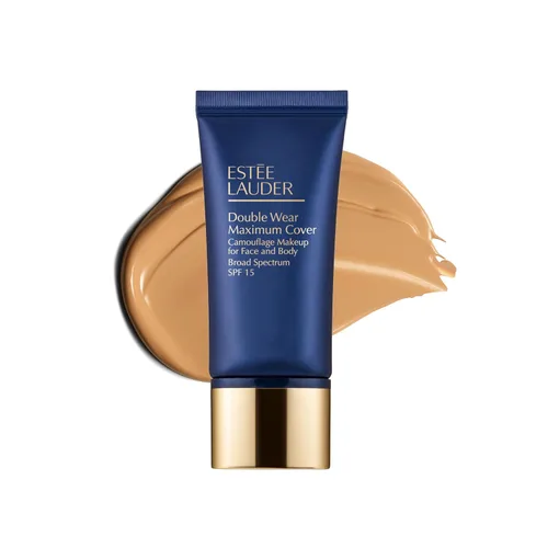 Vista 10 de Estée Lauder Double Wear 24-Hour Maximum Cover Camouflage Foundation for Face and Body SPF 15 Full Coverage Tattoo Cover Up Makeup Waterproof