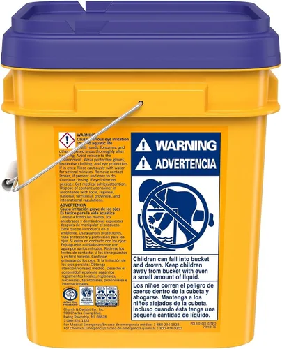 Vista 2 de Arm & Hammer detergente en polvo para la ropa, Crisp Clean, cubo de 18 libras