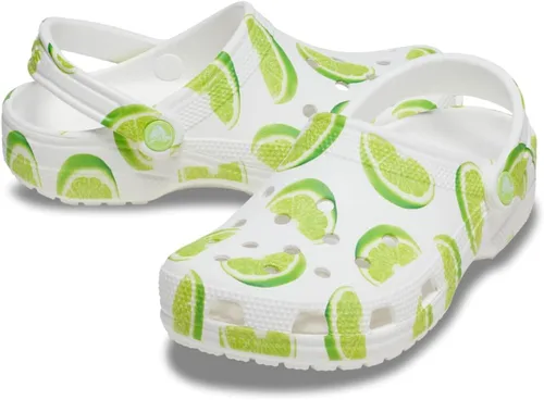 Vista 2 de Crocs Zuecos clásicos unisex para adultos con frutas frescas