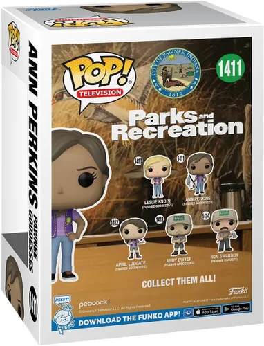 Vista 3 de Funko POP! TV: Parks & Recreation - Banda de Ann Perkins Pawnee Goddesses - Parques y recreación - Figura de vinilo coleccionable - Idea de regalo