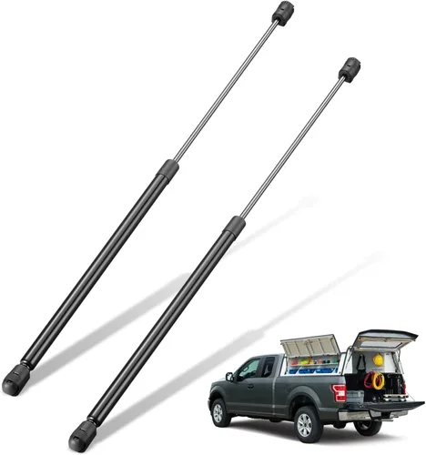 Vista 17 de BDFHYK C16-09322 - Soportes de elevación de 10 pulgadas, puntales de gas de 40 libras (178 N) para Leer Camper Shell Topper, puerta trasera