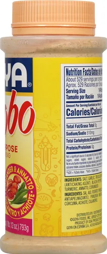 Vista 3 de Goya Foods Adobo - Condimento multiusos con cilantro y anatto, 28 onzas (paquete de 12)