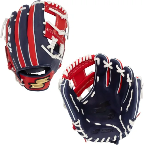 Vista 19 de SSK Z9 Maestro Guante de béisbol de infield – 11.25" - 11.5” - 11.75” - 12” – Tiro con mano derecha e izquierda