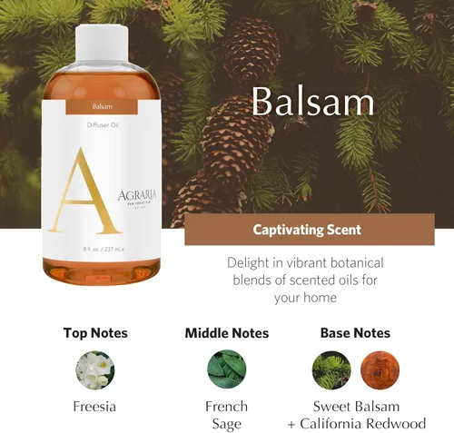 Vista 3 de AGRARIA Repuesto de Difusor de Varillas, Aceite Perfumado Fragancia para el Hogar, Set de Regalo de Difusor de Aceite de Varillas para Todas