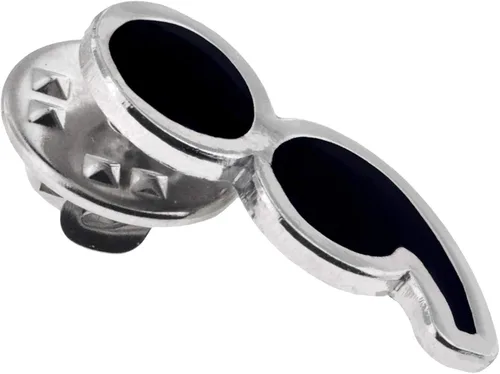 Vista 2 de PinMart Semicolon Salud Mental Prevención del Suicidio Concientización Pin Lapel Pin Jewlery