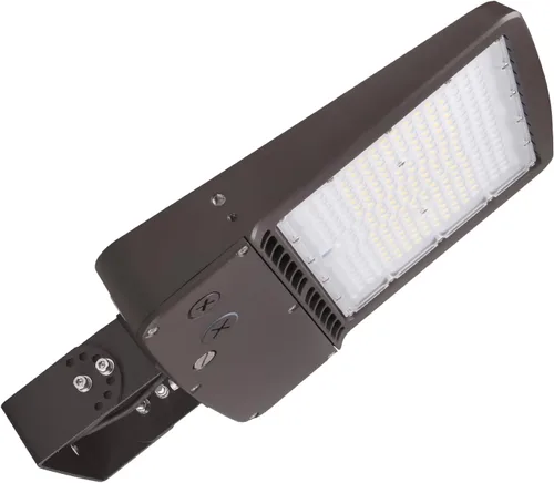 Vista 12 de OSTEK Luces de estacionamiento LED de 150W, accesorio de iluminación de área comercial al aire libre 21000LM - IP65 5000K LED Shoebox luz