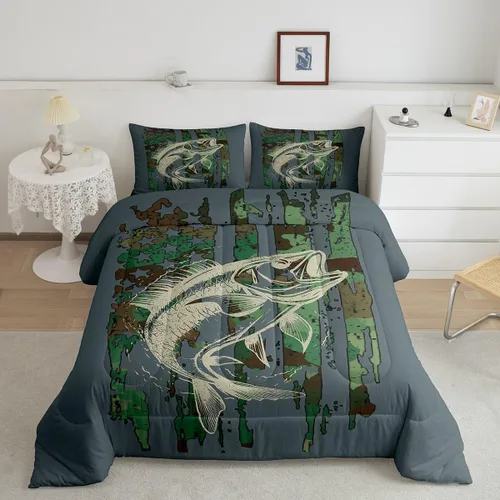 Vista 25 de Juego de ropa de cama con estampado de panal de abeja, juego de edredón con patrón hexagonal de fuego rojo y negro para niños, niñas, adolescentes