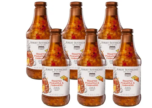 Vista 7 de Salsa de habanero y piña asada Robert Rothschild Farm