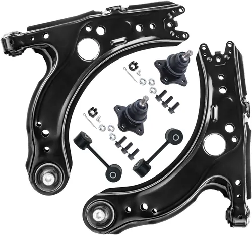 Vista 86 de Detroit Axle - Kit de brazos de control delanteros para Chevy GMC Silverado Sierra 1500 Avalanche Yukon Tahoe Escalade ESV EXT, 2 brazos de control