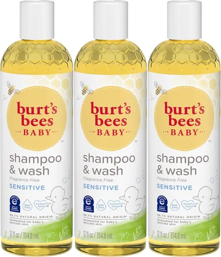 Champú de Burt's Bees botellas de 12 onzas, paquete de 3, -4272, paquete de de 3, 3, 3