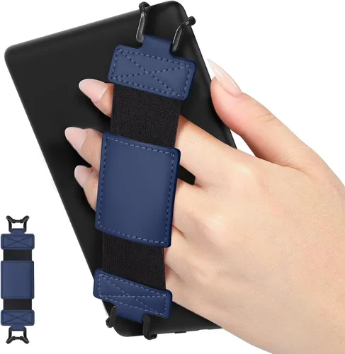 Vista 37 de MoKo Correa de mano suave para Kindle eReaders Fire Tablet de 6-8" Kindle/Kobo/Voyaga/Lenovo/Sony Kindle E-Book Tablet, Correa de mano versátil