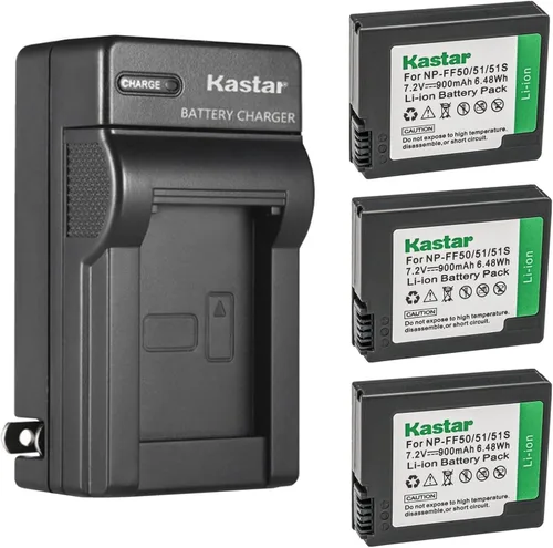 Vista 6 de Kastar Reemplazo del cargador de batería de pared de CA para Sony NP-FF50, NP-FF51, NP-FF51S, Sony DCR-HC1000, DCR-HC1000E, DCR-IP1, DCR-IP1E