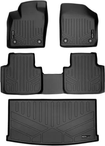 Vista 12 de MAXLINER - Juego de alfombrillas de primera fila, color negro, compatibles con Volkswagen Arteon 2019-2022