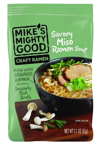 Vista 7 de Mike's Mighty Good Sopa de ramen, pollo, 1.6 onzas