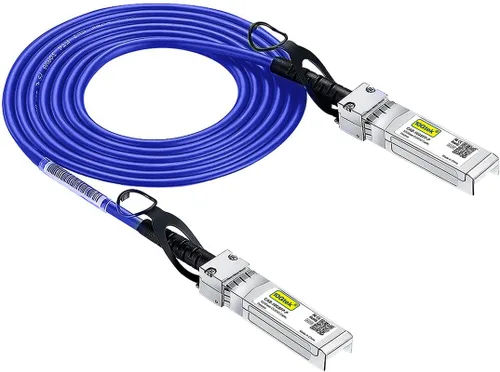 Vista 17 de Cable 10G SFP+ DAC de color [blanco] - Cable Twinax SFP de 32AWG para Cisco SFP-H10GB-CU0.25M, Ubiquiti UniFi, D-Link, Supermicro, Netgear