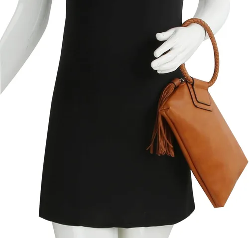 Vista 6 de Metro Muse Bolso de mano para mujer, cartera para la noche, de cuero vegano
