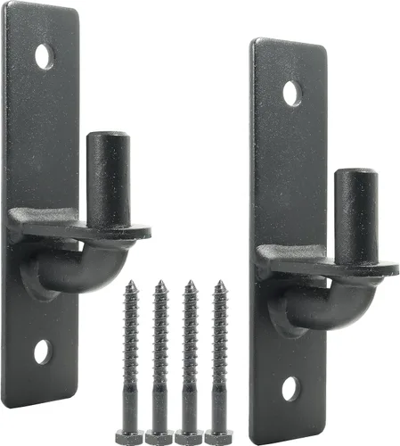Bisagra de puerta de montaje en pared, bisagras de puerta de valla resistentes, poste de cerca, bisagra de puerta de enlace de cadena. Paquete de 2