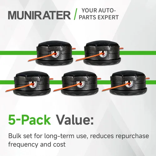 Vista 7 de munirater Paquete de 5 cabezales de repuesto para Echo Speed Feed 400 Bump SRM225 SRM230 SRM211 SRM260 SRM265
