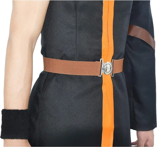 Vista 5 de DAZCOS US Size Men's Anime Cosplay Halloween Costume With Scarf Wrister