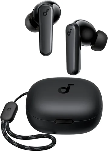 Soundcore de Anker P20i Auriculares True Wireless, controladores de 10mm con graves potentes, Bluetooth 5.3, tiempo de reproducción largo de 30H,