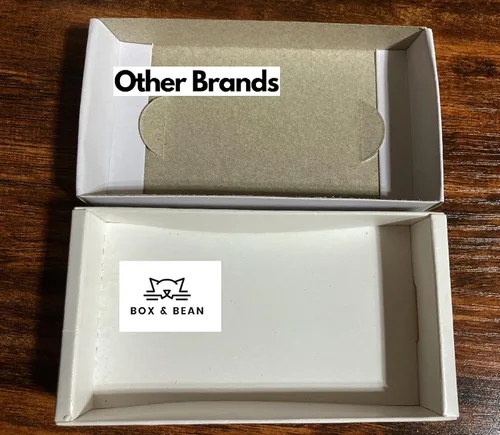 Vista 3 de Caja de cerillas decorativa de acuarela con cerillas de madera, ideal para iluminar velas, chimeneas, parrillas y más Una caja