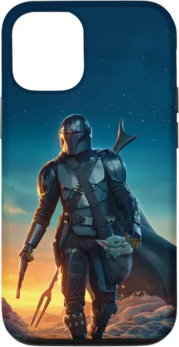 Vista 28 de Star Wars The Mandalorian and Grogu Sunset - Carcasa para iPhone 17