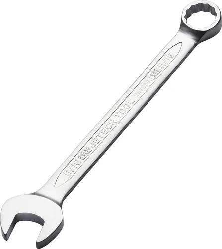 Vista 11 de Jetech Llave combinada de 1 pulgada - Llave ajustable de grado industrial con diseño de 12 puntas, desviación de 15 grados, fabricada con acero