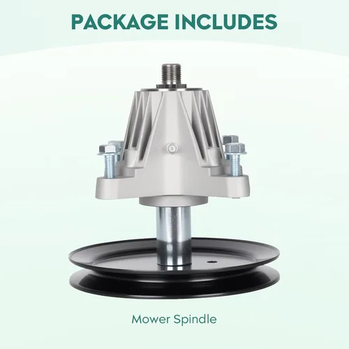 Vista 4 de 918-06989 Conjunto de husillo de cubierta de repuesto para MTD 46" cubierta 618-06989, para Troy-Bilt MTD T1500 T1600 LT 4600 CLT46CVT TB46