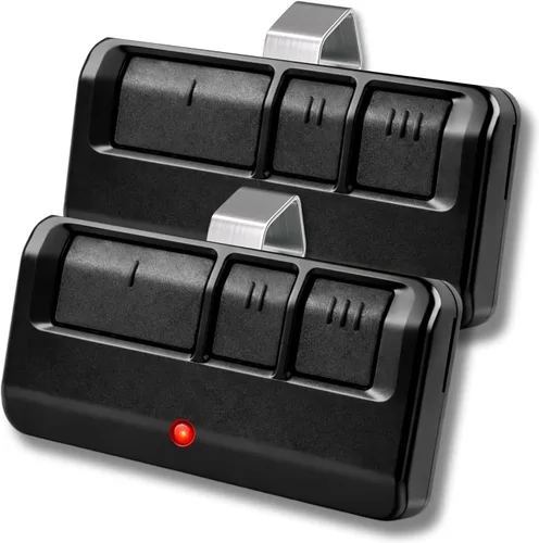 Vista 14 de 1 mini para LiftMaster Chamberlain Craftsman para puerta de garaje, 893LM 893Max 891LM 371LM 373LM 971LM 973LM 973LM, llavero de 2 botones