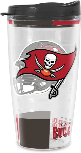 Vista 8 de Rico Industries NFL Fútbol Americano Vaso Clásico de Doble Pared de 16oz o 20oz Tritan con Tapa