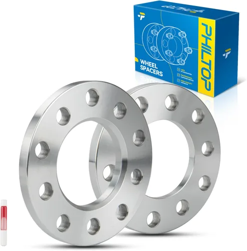 Vista 137 de PHILTOP 4x100 1.25" Espaciadores de rueda para Yaris, 2 piezas de espaciadores de rueda centrados en buje con 54.1mm de diámetro interior del buje