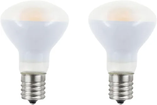 Vista 9 de 2-Pack E17 R14 LED Bulb, 4W Daylight 120V E17 Intermediate Base Mini Reflector Floodlight Light Bulb, Non dimmable