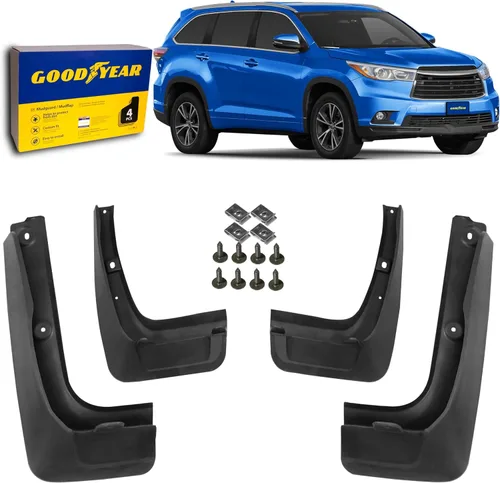 Vista 14 de Aletas antibarro Goodyear para Honda CR-V 2017-2022, par, termoplástico resistente, ajuste personalizado, fácil de instalar, durabilidad