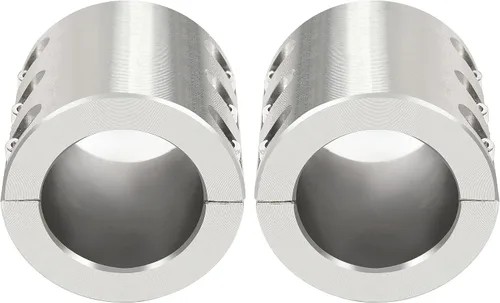 Vista 9 de HECASA Abrazaderas de tubo de cuello dividido de 2 pulgadas compatibles con conector de barra antivuelco UTV, abrazaderas de tubo soldables, 2 piezas
