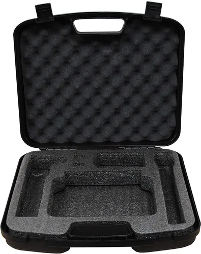 Vista 2 de Audio 2000S S6073M UHF Sistema de micrófono inalámbrico Lavalier con XLR equilibrado y salidas de 1/4 pulgadas, control de volumen y estuche